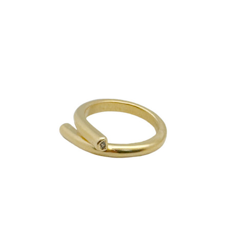 MARG RING |טבעת בציפוי זהב