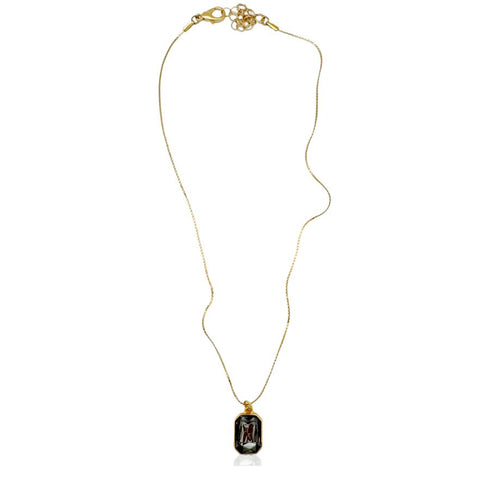 RONCHA NECKLACE | שרשרת זהב וקריסטל