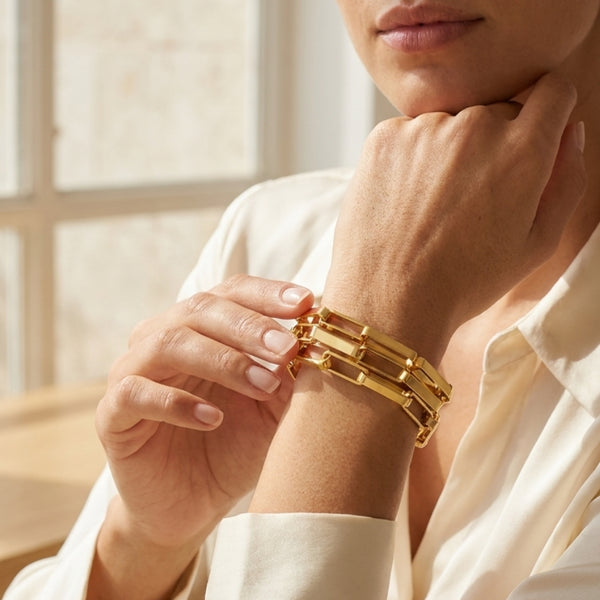 YOKO BRACELET | צמיד בציפוי זהב