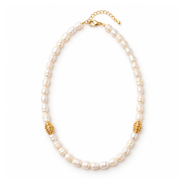 DEA NECKLACE| שרשרת פנינים
