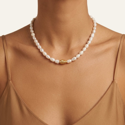 ASTARI NECKLACE| שרשרת פנינים