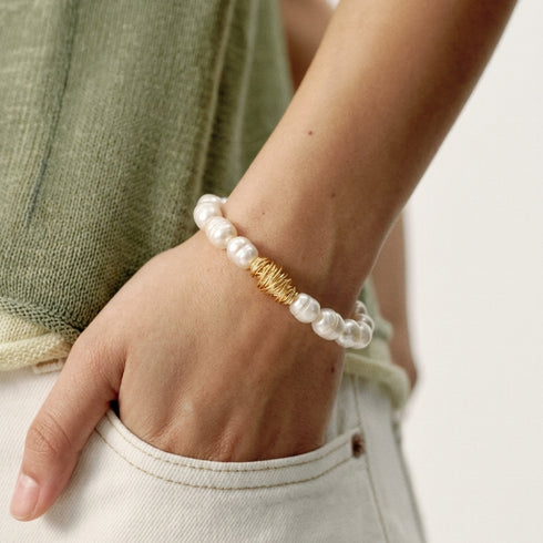 ASTARI BRACELET| צמיד פנינים