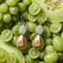 PEAR | עגילי אבני JADE טבעיות