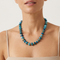 CHOKER ROBIN BLUE |שרשרת קולר בציפוי זהב