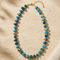 CHOKER ROBIN BLUE |שרשרת קולר בציפוי זהב