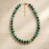 ROBING DARK GREEN| שרשרת אבנים טבעיות