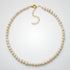 MACCHIATO NECKLACE|  שרשרת פנינים טבעיות מתורבתות