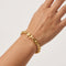 FOLY BRACELET |צמיד בציפוי זהב