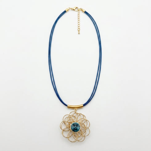 STUDIO SAMPLE #1342 NECKLACE  |שרשרת אבנים טבעיות