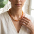 CHOKER ROBIN RED|שרשרת קולר בציפוי זהב