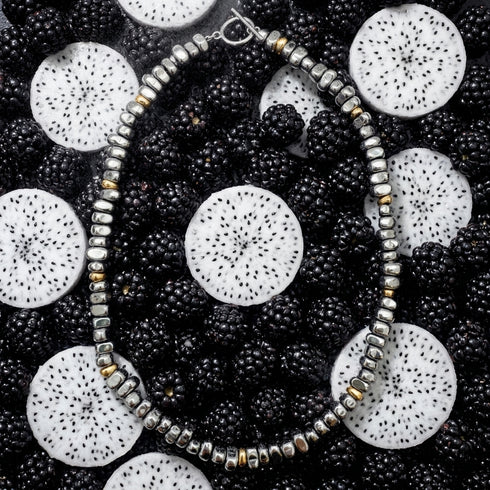 BOSSO NECKLACE | שרשרת בציפוי כסף