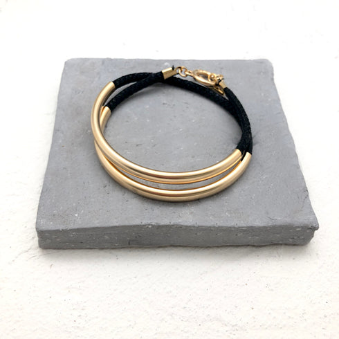 EUNICE| צמיד מתלפף בציפוי זהב