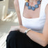 SALLY  SILVER W| צמיד מגנט בציפוי כסף
