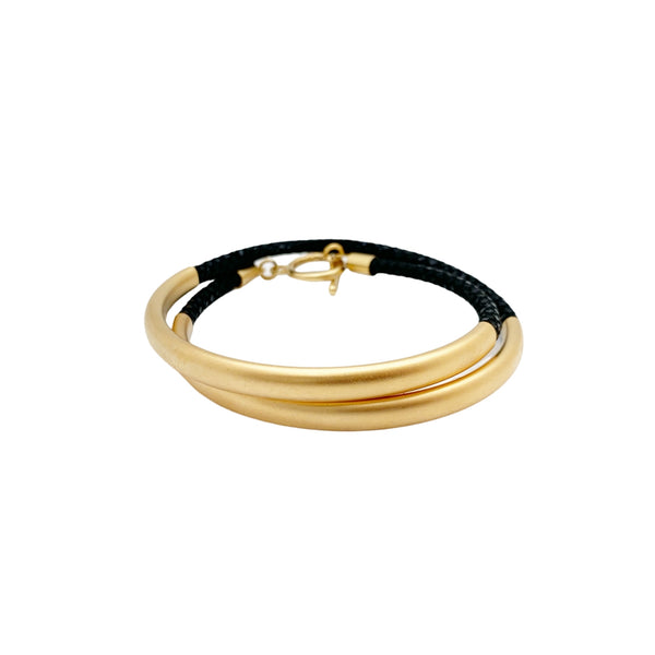 EUNICE| צמיד מתלפף בציפוי זהב