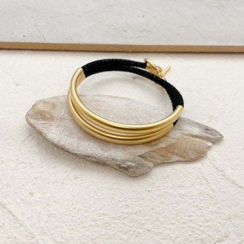 EUNICE| צמיד מתלפף בציפוי זהב