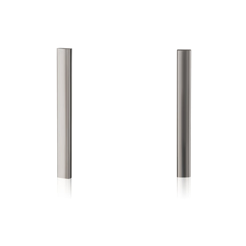 CHARA SILVER| עגילים צמודים מצופים כסף 925