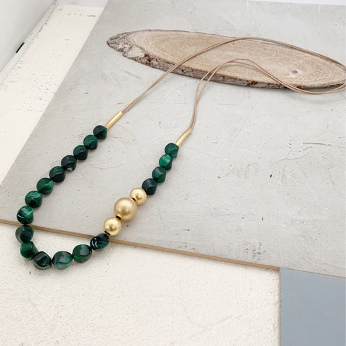 DIAN GREEN | שרשרת ארוכה בציפוי זהב