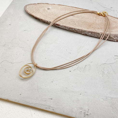 HANAH| שרשרת בציפוי זהב